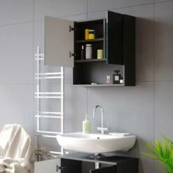 Armoire De Toilette Irma Blanc Brillant -HOME24 Soldes 94c3198b951a4d2382882e7f575bb11a