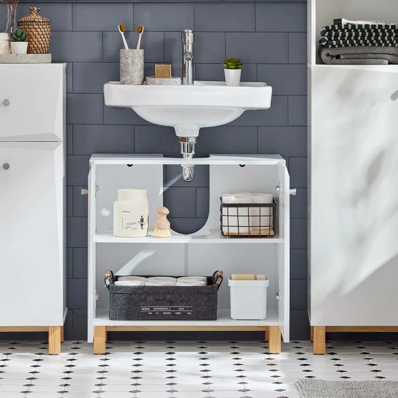 Meuble Sous Vasque BZR92-W 5 Meuble Sous Vasque BZR92-W – Image 3