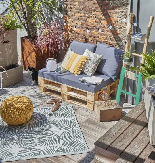 Echelle Décorative En Bois Naturel SCALA 4 Echelle Décorative En Bois Naturel SCALA – Image 2