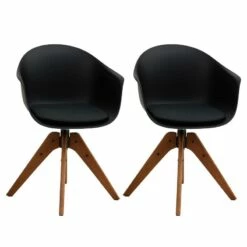 Fauteuil Pivotant DAVINA (Lot De 2) -HOME24 Soldes 9809cd5250a5497eafca0e1d1db02c0e