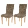 Chaise Littau (lot De 2) Rotin -HOME24 Soldes 98c7ed74d4f94745b60f475878aca46b