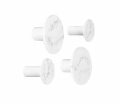 PRESENT TIME Lot De 4 Patères Marbrées -HOME24 Soldes 98d566874d9243e4a8146122581de60e