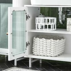 Meuble Sous Lavabo BZR115-W 14 Meuble Sous Lavabo BZR115-W -HOME24 Soldes 9952c3f5011f4e41bc68bb3502252f09