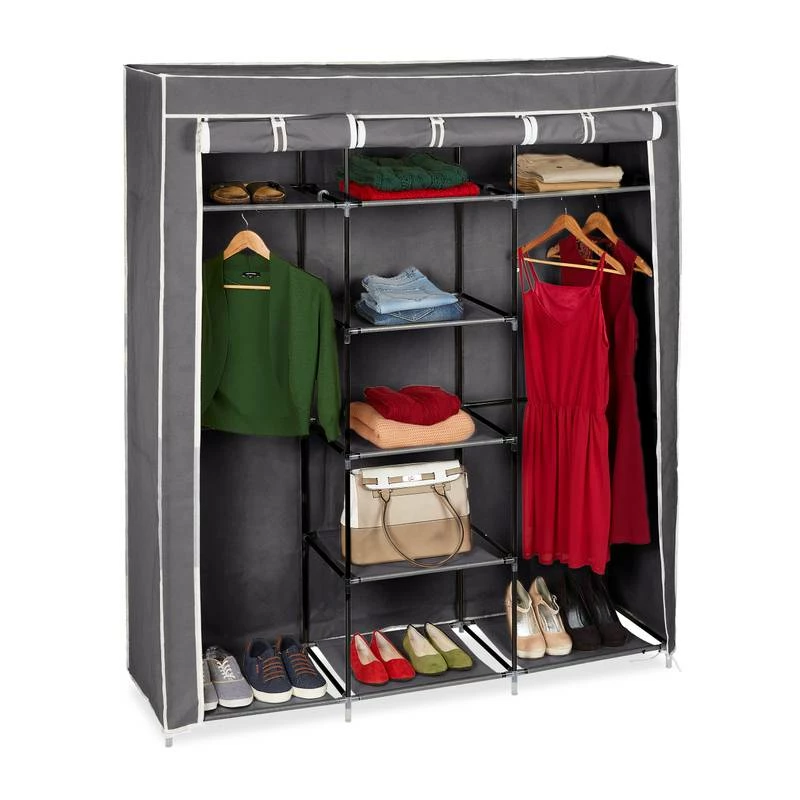 Penderie En Tissu, 9 Compartiments XXL 12 Penderie En Tissu, 9 Compartiments XXL – Image 10