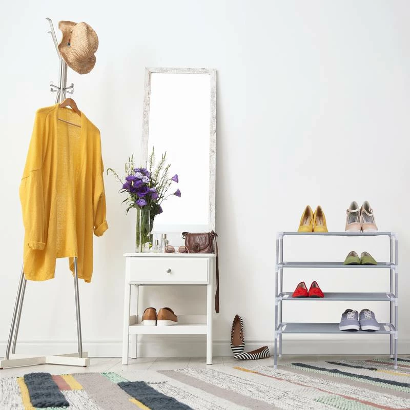 Étagère à Chaussures 4 Niveaux 4 Étagère à Chaussures 4 Niveaux – Image 2