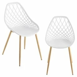 Lot De 2 Chaises Warschau Plastique