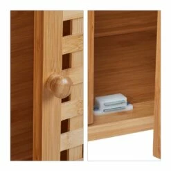 Meuble Sous Lavabo En Bambou 2 Portes -HOME24 Soldes 9a52b3761b07487f8ae6f83d63aff680