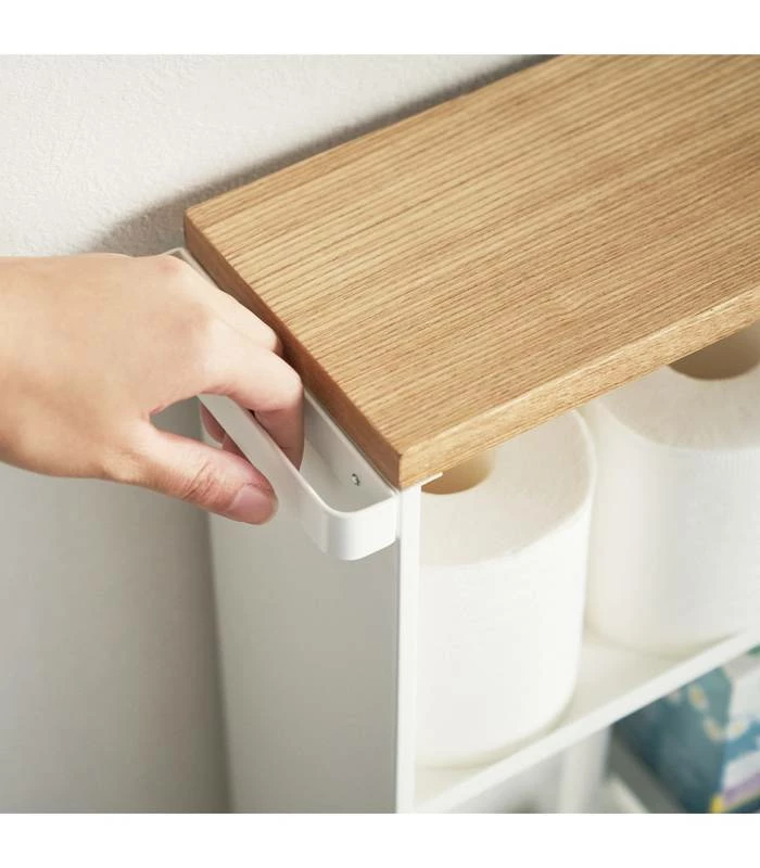 Yamazaki Chariot De Toilette Semi-fermé 9 Yamazaki Chariot De Toilette Semi-fermé – Image 7