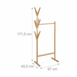 Penderie En Bambou Avec Crochets -HOME24 Soldes 9ad9c1cc04df4e039d1efc8b733c1613