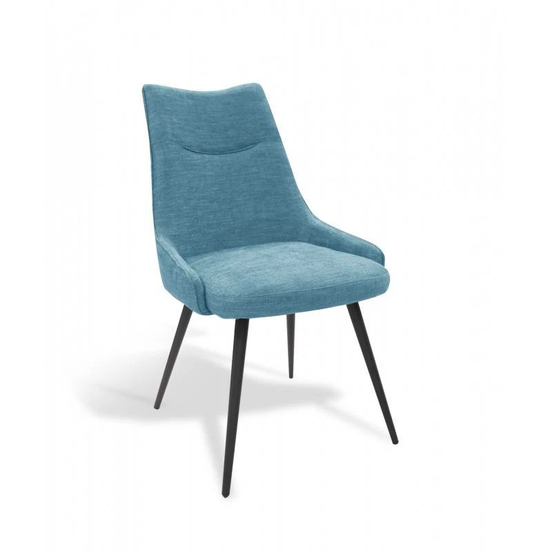 Lot De 2 Chaises Tissu Beige - OLBIA 9 Lot De 2 Chaises Tissu Beige - OLBIA – Image 7