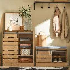 Commode à Chaussures Armoire FSB65-HG -HOME24 Soldes 9caa2f9584d0443aba0c36dc21943021