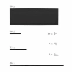 2x Étagères à Chaussures 50 Paires Gris -HOME24 Soldes 9d3ed115f19a49f39b35f0e95a3c4762