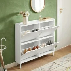 Armoire à Chaussures FSR100-W -HOME24 Soldes 9e04b10185bd474090dca1ead8384b93