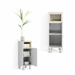 Chiffonnier Aquis Blanc/chêne 8 Chiffonnier Aquis Blanc/chêne -HOME24 Soldes a15b162cce064376a823f9aa374d05f2