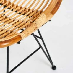 Villa - Chaise En Rotin Naturel Et Pieds -HOME24 Soldes a29f4b61fc1644bfb145d70274cad9ad