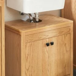 Meuble Sous Lavabo Naturel BZR98-N -HOME24 Soldes a3a38af73cbc417bbec027d9d7adf602