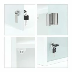 Armoire à Pharmacie Blanche Inox -HOME24 Soldes a4ae2801d2824ab6a5d2b20cc70601ad