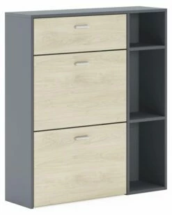 Meuble Chaussures Chêne/Gris Anthracite 35 Meuble Chaussures Chêne/Gris Anthracite -HOME24 Soldes a4d00d16353d497c8ce235d64b64bd87.cropped 847 467 2207 2760.processed