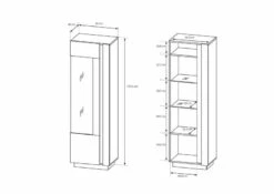 Armoire Vitrine ARCO 60W LED -HOME24 Soldes a587093f807444099cdfea8d67a27cc3