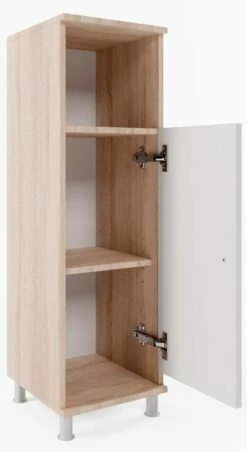 Chiffonnier Fynn Sonoma/blanc