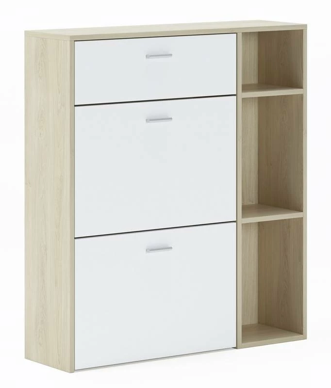 Meuble Chaussures Chêne/Gris Anthracite 12 Meuble Chaussures Chêne/Gris Anthracite – Image 10