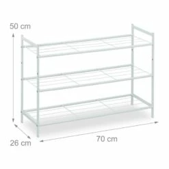 Étagère à Chaussures Empilable 3 Niveaux -HOME24 Soldes a8872aed28f048eb8439edced7e42762