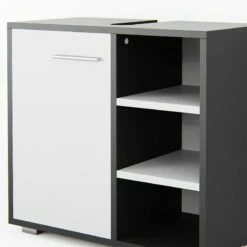 Meuble Sous-lavabo Perry Anthracite 12 Meuble Sous-lavabo Perry Anthracite -HOME24 Soldes a9fb14c06e6747f89ad240449ad88cd3