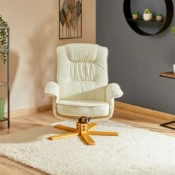Fauteuil Relaxation + Repose-pied CHARLY -HOME24 Soldes ac533a76bf8c4aae98f31658cb18845f