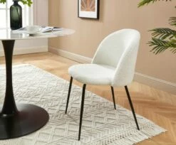 Chaise En Tissu Bouclette Et Métal Aimée -HOME24 Soldes ada18c1b303e48288a5c8ac4048ef07c