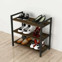 Étagère à Chaussures Sømna à 3 Niveaux -HOME24 Soldes ade26b32b5c64ecd97c649f3ac1d7f4e