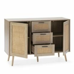 Buffet Dalia 3 Tiroirs Et 2 Portes Chêne -HOME24 Soldes ae3d22effbfd4bdbb14b4a8debf579e8