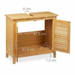 Armoire Dessous De Lavabo Bambou 21 Armoire Dessous De Lavabo Bambou -HOME24 Soldes af99e76f60754eb39c0a9536d4c9a55f
