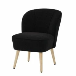 Fauteuil TIVOLI Tissu Bouclette Kaki -HOME24 Soldes b04c7c4849eb4c798f3b9ed5764e7919