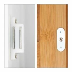 Placard Salle De Bain Blanc Porte Bambou -HOME24 Soldes b20c2ad29ca84bb5860220a002855e1e