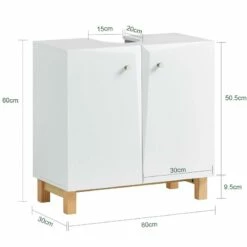 Meuble Sous Vasque BZR92-W 19 Meuble Sous Vasque BZR92-W -HOME24 Soldes b47848e6cd004c298fa01afe96443f63