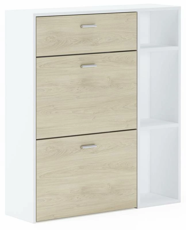 Meuble Chaussures Chêne/Gris Anthracite 20 Meuble Chaussures Chêne/Gris Anthracite – Image 18