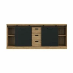 Buffet 214cm 2 Portes Coulissantes FARM -HOME24 Soldes b51e41fee075450fa3f3ac8a44b2791e