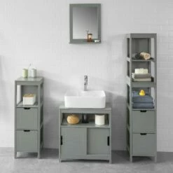Meuble Colonne Salle De Bain FRG126-W 28 Meuble Colonne Salle De Bain FRG126-W -HOME24 Soldes b659c81fa0f247a9986ec3e5bc04c4f9