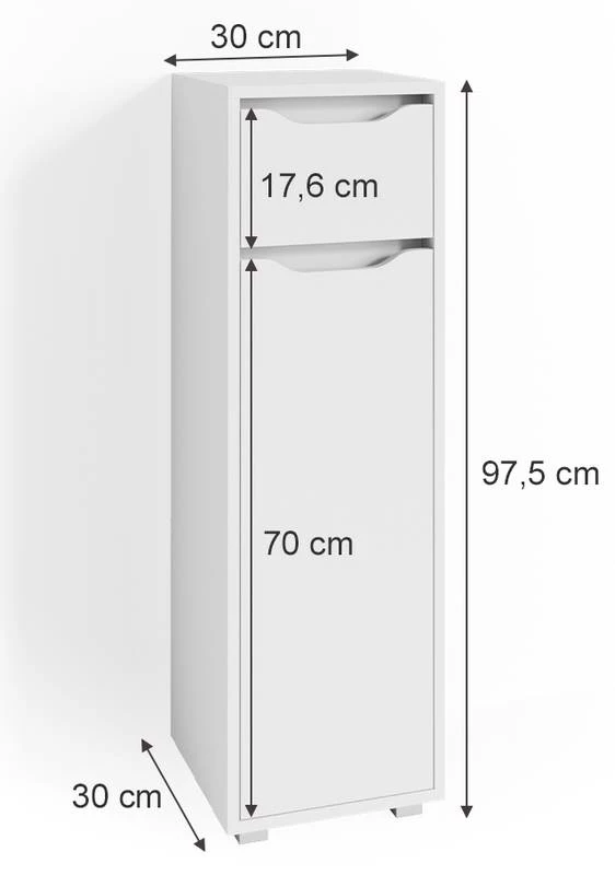 Chiffonnier Ruben Blanc 9 Chiffonnier Ruben Blanc – Image 7