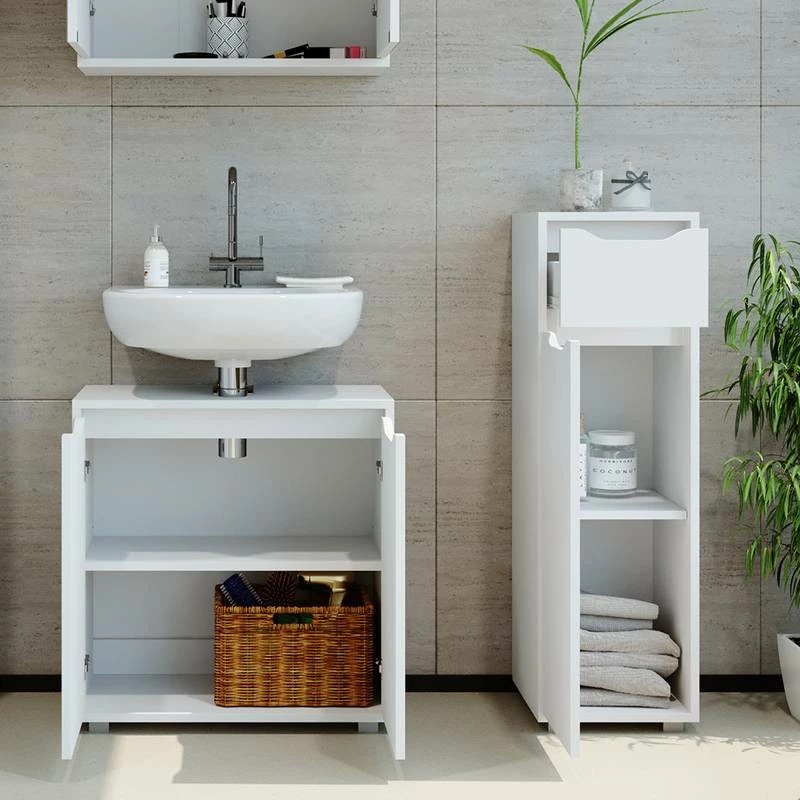 Chiffonnier Ruben Blanc 5 Chiffonnier Ruben Blanc – Image 3