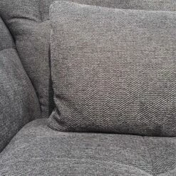 Fauteuil Capitonné Tissu Gris Chiné GALY -HOME24 Soldes bb493940e0c14eae91da2123e65be82c