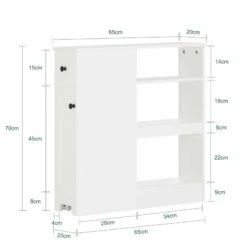 Armoire Toilettes BZR106-W 21 Armoire Toilettes BZR106-W -HOME24 Soldes bbff88cd26804363b39c927d4650b275