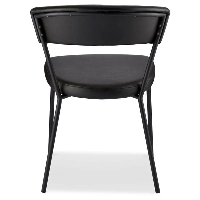 Chaises Capitonnées Preben Noir Lot De 4 7 Chaises Capitonnées Preben Noir Lot De 4 – Image 5
