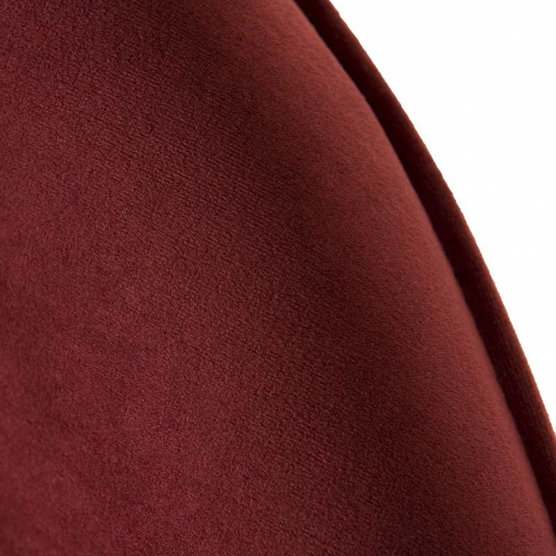 Fauteuil En Tissu Velours Bordeaux 6 Fauteuil En Tissu Velours Bordeaux – Image 4