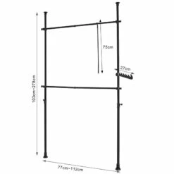 Rangement Pour Vêtement FRG109-W 25 Rangement Pour Vêtement FRG109-W -HOME24 Soldes bda15125dc2b496bb53a22542b521ff5