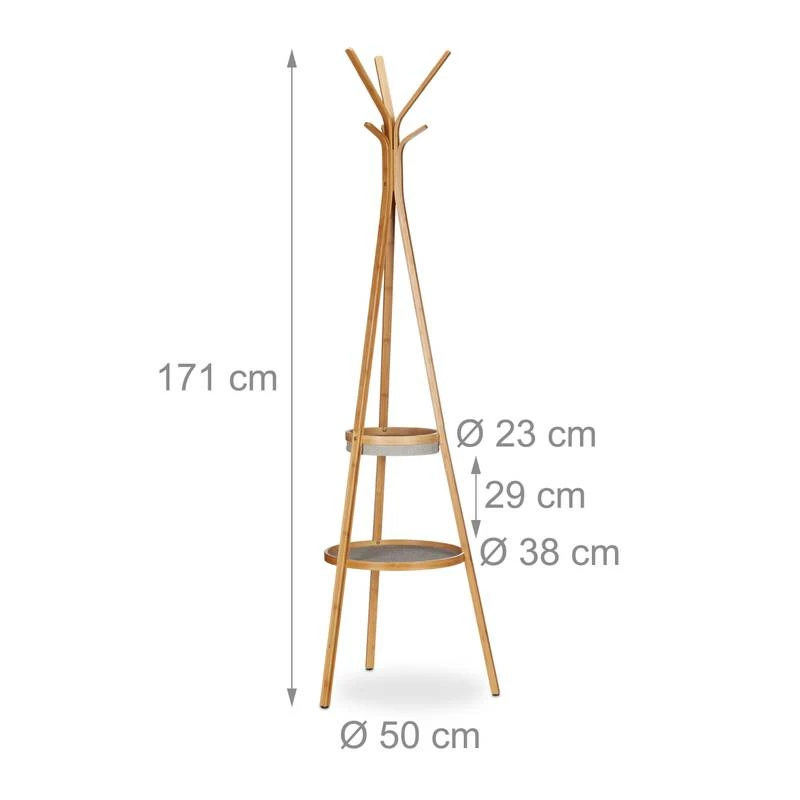 Porte-manteau En Bambou 8 Porte-manteau En Bambou – Image 6