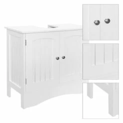 Meuble Sous-vasque 60x30x60cm Blanc 11 Meuble Sous-vasque 60x30x60cm Blanc -HOME24 Soldes bf1d793c0e1d4d228322709a836c2ea3