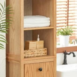 Colonne De Salle De Bain Naturel BZR95-N 16 Colonne De Salle De Bain Naturel BZR95-N -HOME24 Soldes bf9807122edb4806b328c02eb3f2e376