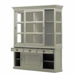 Buffet Sollerön II -HOME24 Soldes buffet solleroen pinie massiv granit messing 3416029