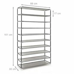 3x Meubles à Chaussures Anthracite -HOME24 Soldes c046e3903b7b4415bf1b2a7b6fb21c2b 2